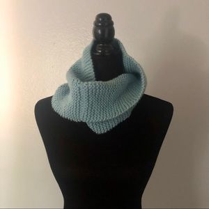 Adorable sea foam infinity scarf